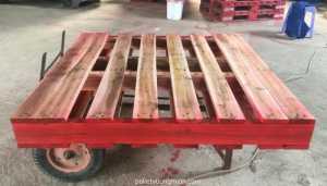 Pallet gỗ đồng nai 1200x1200 2 mặt sơn đẹp cứng chắc