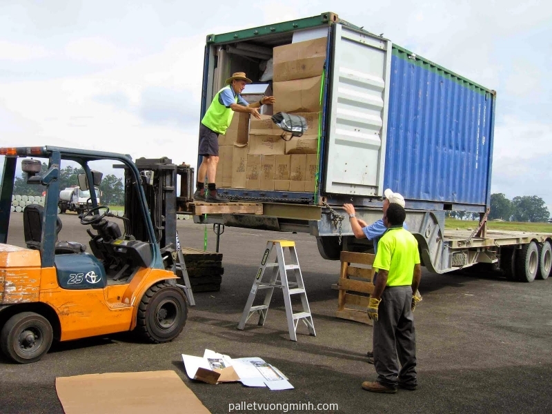 PALLET GỖ VÁN ÉP KHU CÔNG NGHIỆP CẦU TRÀM X.Long Trạch – H.Cầm Đước – T. Long An