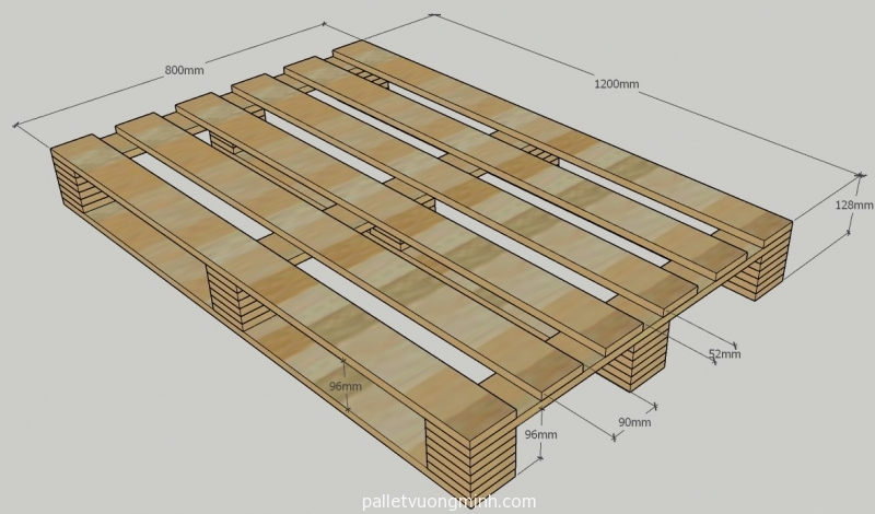 Pallet ván ép 800x1200 xuất khẩu