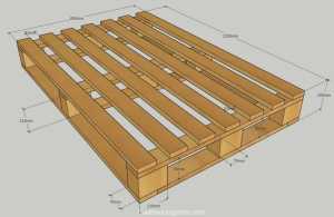 Pallet 800x1200x150 Bản Vẽ 01