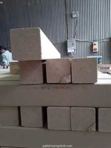 Gù chip block gù ép mùn cưa - xuất khẩu không cần hun trùng - dùng đóng pallet ván ép hoặc pallet gỗ thông VM