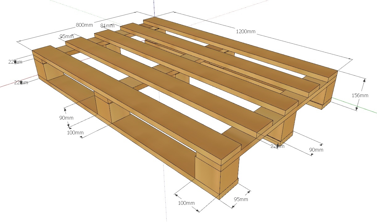 Bảng Báo Giá Pallet Gỗ Thông Gù Ép VM