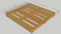 Kích thước pallet gỗ
