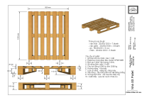 Vì sao pallet gỗ cần phải có bản vẽ kỹ thuật